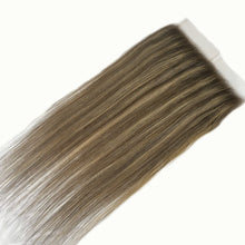 Load image into Gallery viewer, Ghair 5x5 Balayage HD Lace Closure Straight Raw Hair #4/27/4