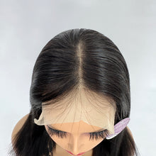 Load image into Gallery viewer, DollyPretty Bob Wig 12 Inch 13x4 Lace Front Wigs Human Hair Wigs for Black Women Straight Wig Natural Black Color