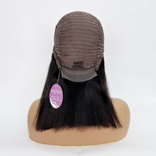 Load image into Gallery viewer, DollyPretty Bob Wig 12 Inch 13x4 Lace Front Wigs Human Hair Wigs for Black Women Straight Wig Natural Black Color