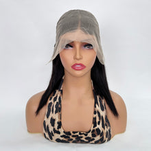 Load image into Gallery viewer, DollyPretty Bob Wig 12 Inch 13x4 Lace Front Wigs Human Hair Wigs for Black Women Straight Wig Natural Black Color