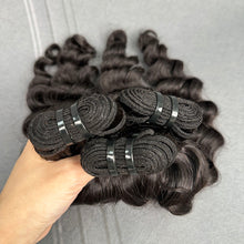 Load image into Gallery viewer, Ghair 100% Virgin Hair Bundles Loose Deep Wave Hair N1B#