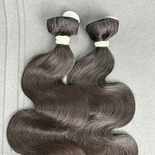 Load image into Gallery viewer, Ghair 100% Raw Hair Bundles Body Wave Hair N1B#