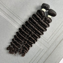 Load image into Gallery viewer, Ghair 100% Raw Hair Bundles Loose Deep Wave Hair N1B#
