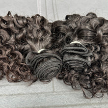 Load image into Gallery viewer, Ghair 100% Raw Hair Bundles Italian Curly Hair N1B#