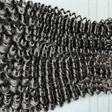 Load image into Gallery viewer, Ghair 4x4 HD Lace Closure Kinky Curly Virgin Hair N1B#