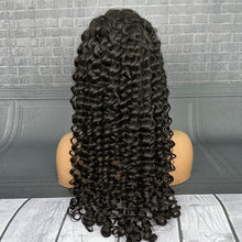 Load image into Gallery viewer, Ghair 13x4 TP Lace Frontal Fancy Wigs Deep Wave 200% Density Virgin Human Hair Wig