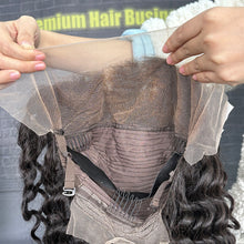 Load image into Gallery viewer, Ghair 13x4 TP Lace Frontal Fancy Wigs Deep Wave 200% Density Virgin Human Hair Wig