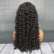 Load image into Gallery viewer, Ghair 13x4 TP Lace Frontal Fancy Wigs Italian Curly 200% Density Virgin Human Hair Wig