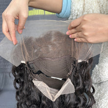 Load image into Gallery viewer, Ghair 13x4 TP Lace Frontal Fancy Wigs Italian Curly 200% Density Virgin Human Hair Wig