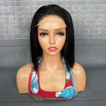 Load image into Gallery viewer, Ghair 5x5 Transparent Lace Closure BOB Wigs Straight 180% Density Virgin Human Hair Wig