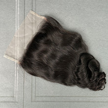 Load image into Gallery viewer, Ghair 6x6 Transparent Lace Closure Single Loose Wave Virgin Hair N1B#