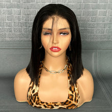 Load image into Gallery viewer, Ghair New Vietnamese SDD 13×4 HD Frontal Bob Wigs 10" STW 1b#
