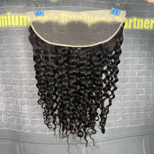 Load image into Gallery viewer, Ghair 13x4 Transparent Lace Frontal Italian Curly Virgin Hair N1B#