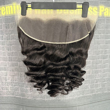 Load image into Gallery viewer, Ghair 13x4 Transparent Lace Frontal Single Loose Wave Virgin Hair N1B#