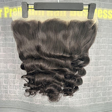 Load image into Gallery viewer, Ghair 13x4 Transparent Lace Frontal Single Loose Wave Virgin Hair N1B#