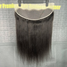 Load image into Gallery viewer, Ghair 13x4 Transparent Lace Frontal Straight Virgin Hair N1B#