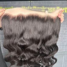 Load image into Gallery viewer, Ghair 13x6 Transparent Lace Frontal Body Wave Virgin Hair N1B#