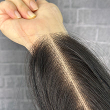 Load image into Gallery viewer, Ghair 2x6 Transparent Lace Closure Straight Virgin Hair N1B#