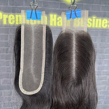 Load image into Gallery viewer, Ghair 2x6 Transparent Lace Closure Body Wave Virgin Hair N1B#