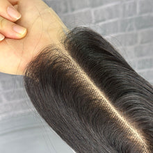 Load image into Gallery viewer, Ghair 2x6 Transparent Lace Closure Body Wave Virgin Hair N1B#