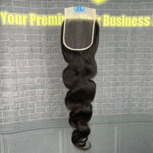 Load image into Gallery viewer, Ghair 4x4 Transparent Lace Closure Body Wave Virgin Hair N1B#
