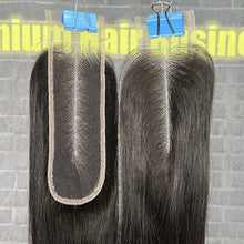 Load image into Gallery viewer, Ghair 2x6 HD Lace Closure Straight Virgin Hair N1B#
