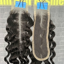 Load image into Gallery viewer, Ghair 2x6 HD Lace Closure Deep Wave Virgin Hair N1B#