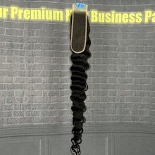 Load image into Gallery viewer, Ghair 2x6 HD Lace Closure HD Lace Loose Deep Wave Virgin Hair N1B#