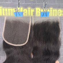 Load image into Gallery viewer, Ghair 4x4 HD Lace Closure Body Wave Virgin Hair N1B#
