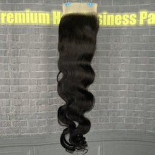 Load image into Gallery viewer, Ghair 4x4 HD Lace Closure Body Wave Virgin Hair N1B#