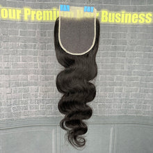 Load image into Gallery viewer, Ghair 5x5 Transparent Lace Closure Body Wave Virgin Hair N1B#