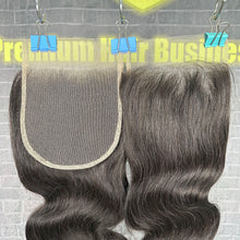 Load image into Gallery viewer, Ghair 5x5 Transparent Lace Closure Body Wave Virgin Hair N1B#