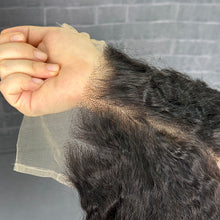 Load image into Gallery viewer, Ghair 5x5 Transparent Lace Closure Kinky Straight Virgin Hair N1B#