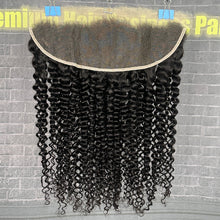 Load image into Gallery viewer, Ghair 13x4 HD Lace Frontal Deep Curly Virgin Hair N1B#