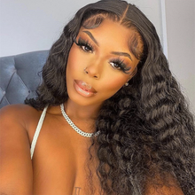 Load image into Gallery viewer, Ghair 13x4 HD Lace Front Wigs 150% Density Super Invisible 100% Peruvian Virgin Human Hair Wig