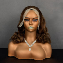 Load image into Gallery viewer, Ghair 13x4 TP Lace Frontal Magic Wigs Romance Wave 250% High Density Virgin Human Hair Wig