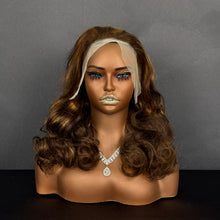 Load image into Gallery viewer, Ghair 13x4 TP Lace Frontal Magic Wigs Romance Wave 250% High Density Virgin Human Hair Wig