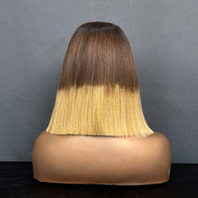 Load image into Gallery viewer, Ghair 5x5 Transparent Lace Closure BOB Wigs Straight 200% High Density Virgin Human Hair Wig