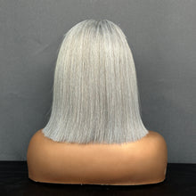 Load image into Gallery viewer, Ghair 5x5 Transparent Lace Closure BOB Wigs Straight 200% High Density Virgin Human Hair Wig