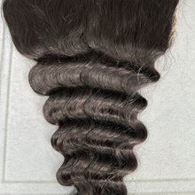 Load image into Gallery viewer, Ghair 4x4 HD Lace Closure Loose Deep Wave Virgin Hair N1B#