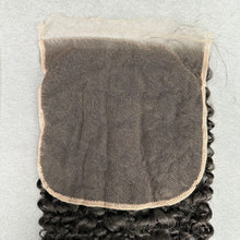 Load image into Gallery viewer, Ghair 7x7 HD Lace Closure Kinky Curly Virgin Hair N1B#