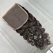Load image into Gallery viewer, Ghair 7x7 HD Lace Closure Italian Curly Virgin Hair N1B#