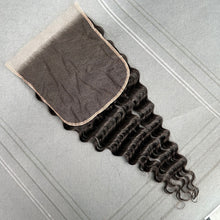 Load image into Gallery viewer, Ghair 7x7 HD Lace Closure Deep Wave Virgin Hair N1B#