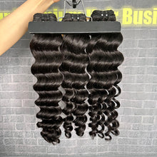 Load image into Gallery viewer, Ghair 100% Virgin Hair Bundles Loose Deep Wave Hair N1B#