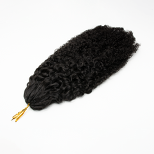 Load image into Gallery viewer, Ghair Yanky Twist Crochet Hair Extensions N1B# Natural Black Virgin Hair for Daily & Party Use