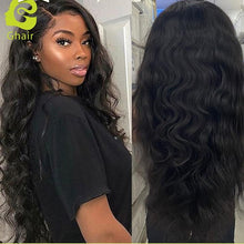 Load image into Gallery viewer, Ghair Transparent Lace Wigs 5x5 Lace Front Wig 100% Peruvian Virgirn Human Hair 180% Density Wigs