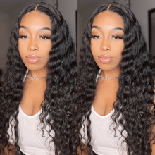 Load image into Gallery viewer, Ghair 5x5 Lace Front Wigs Super Invisible HD 150% Density 100% Peruvian Virgin Human Hair Wig