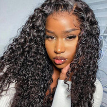 Load image into Gallery viewer, Ghair Fancy Wigs High Ratio 13x4 Transparent Full Frontal Lace Wigs 100% Human Virgin Wigs