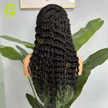 Load image into Gallery viewer, Ghair Magic Wigs Deep Wave 13x4 Transparent Full Frontal Lace Wigs Human Hair 130% Density