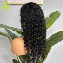 Load image into Gallery viewer, Ghair Magic Wig Italian Curly 13x4 Transparent Full Frontal Lace Wigs Human Hair 130% Density